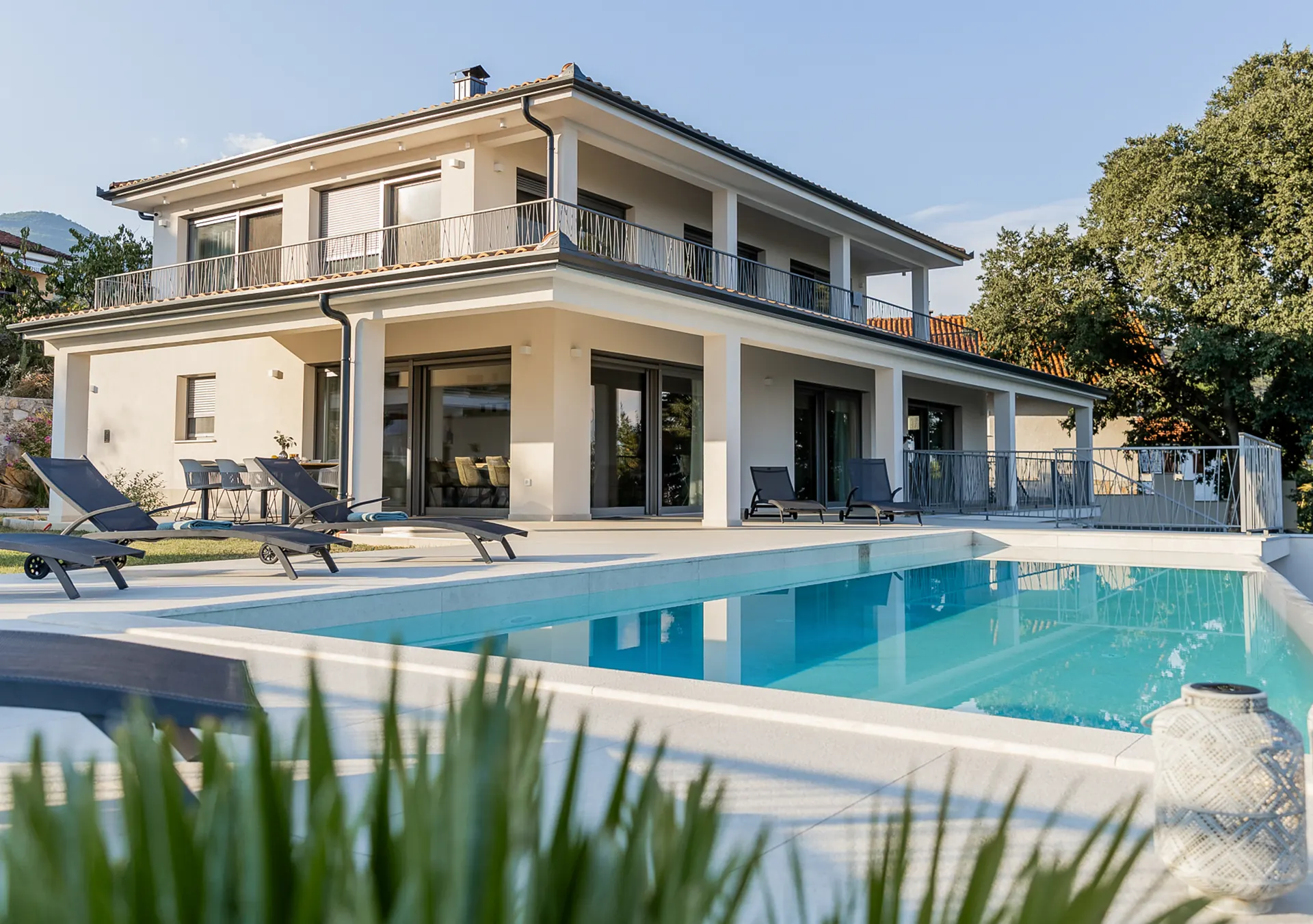 Villa Maritima am Abend